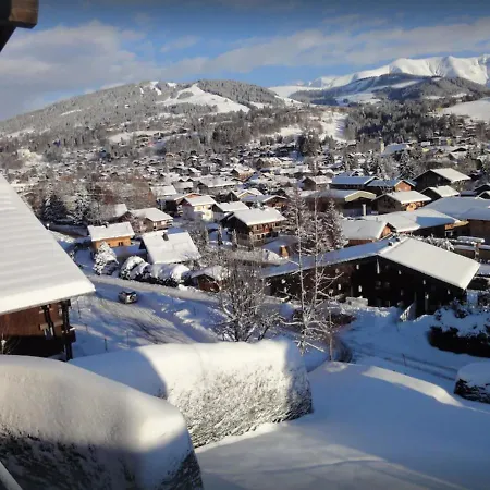 シャレー Familial A Megeve, Vue Sur Le Village *