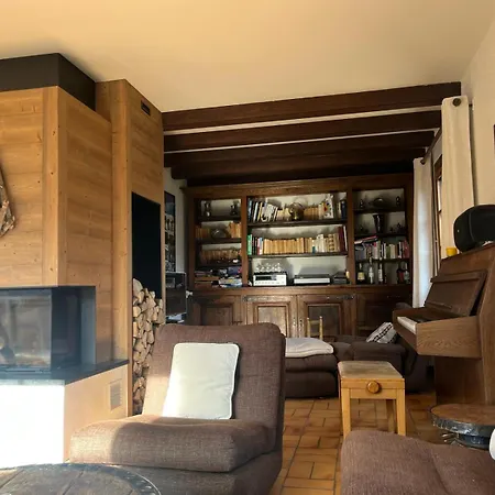 Familial A Megeve, Vue Sur Le Village シャレー *